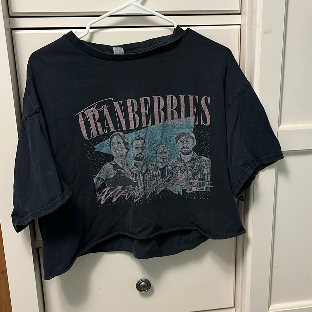 The Cranberries Cropped Tee